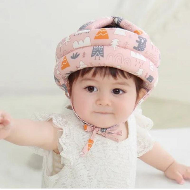 Casque de sécurité en coton pour bébé, Protection de la tête