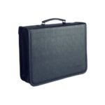 Valise portable à faisceaux multifonctions en simili-cuir Noir expansé