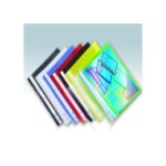 Lot de 12 Chemises de présentation à lamelles Transparent Atlas Format A4 (Col au choix