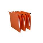 Lot de 25 Dossiers suspendus Kraft orange SICLA  380 (pour Armoire)