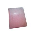 Registre 5x5 mm Simili cuir 3 mains 1/4 raisin 70g A5