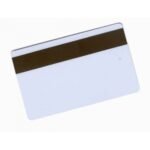 Lot de 100 cartes  PVC laminé 75/100e avec Piste magnétique LOCO 86 x 54 mm