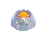 Mouilleur transparent à bille rotative