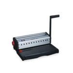 Perforelieur Comix  Anneaux métal - B2980 (Argent et Noir)