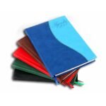 Agenda journalier 21x14,5cm en simili cuir coloris au choix