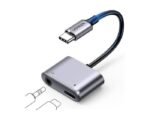 ADAPTATEUR UGREEN USB-C VERS 1x TYPE-C & 1x AUDIO (60164) – Image 3
