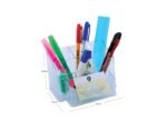 Porte Accessoires de Bureau Transparent en Plastique ARK 766