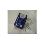 Lot de 10 Boites de 100 Trombones Triangulaires OCEAN Chrome 28 mm