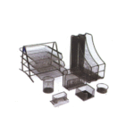 Ensemble de bureau métallique CROWN 3592T - 7 pièces