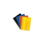 Lot de 90 CARNETS SPIRALES Quadrillés Clairefontaine Petits carreaux 5x5 - 90 x 140 mm 100 pages 90 g/m2 assortis