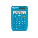 Calculatrice électronique ACCORD AC-258 - 12 Chiffres Bleu Compacte