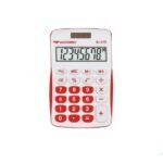 Calculatrice électronique ACCORD AC-979 - 8 Chiffres Rouge & Blanche