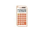 Calculatrice électronique ACCORD AC-989 - 8 Chiffres Orange Design – Image 2