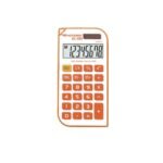 Calculatrice électronique ACCORD AC-989 - 8 Chiffres Orange Design