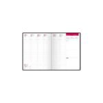 Agenda semainier avec spirale 90 g/m² 21 x 27 cm Coloris au choix