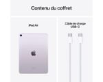 Tablette Apple iPad Air M2 (2024) 11 Pouces Wifi 1 Tb Purple (MUWU3QA/A) – Image 8