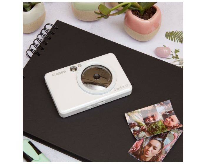 Appareil photo couleur instantané Canon Zoemini S2, Blanc perle (4519C007AB) – Image 9