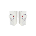 Classeur métallique à 4 tiroirs format administratif 1310x475x625 mm coloris au choix