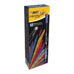 Pack de 12 Stylos feutre BIC Intensity – Bleu – Pointe ultra fine 0,4mm (942070)