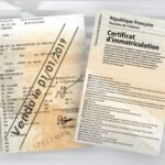 Bloc 100 Carte grise barrée