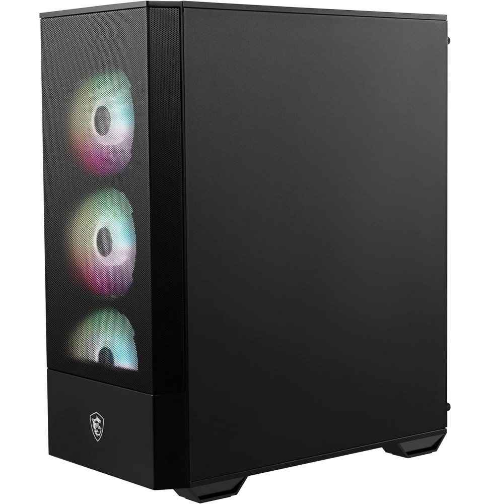 Boîtier PC Gaming MSI MAG FORGE 112R 376 x 210 x 464 mm 4 ventilateurs (306-7G16X23-809) – Image 2