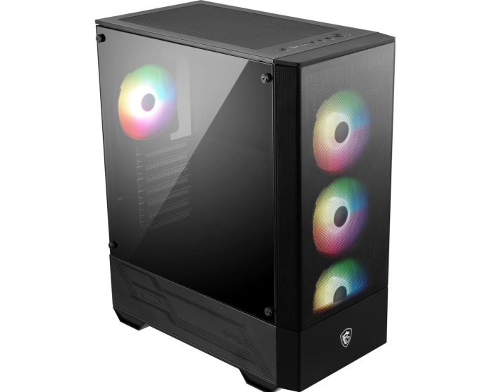Boîtier PC Gaming MSI MAG FORGE 112R 376 x 210 x 464 mm 4 ventilateurs (306-7G16X23-809) – Image 4