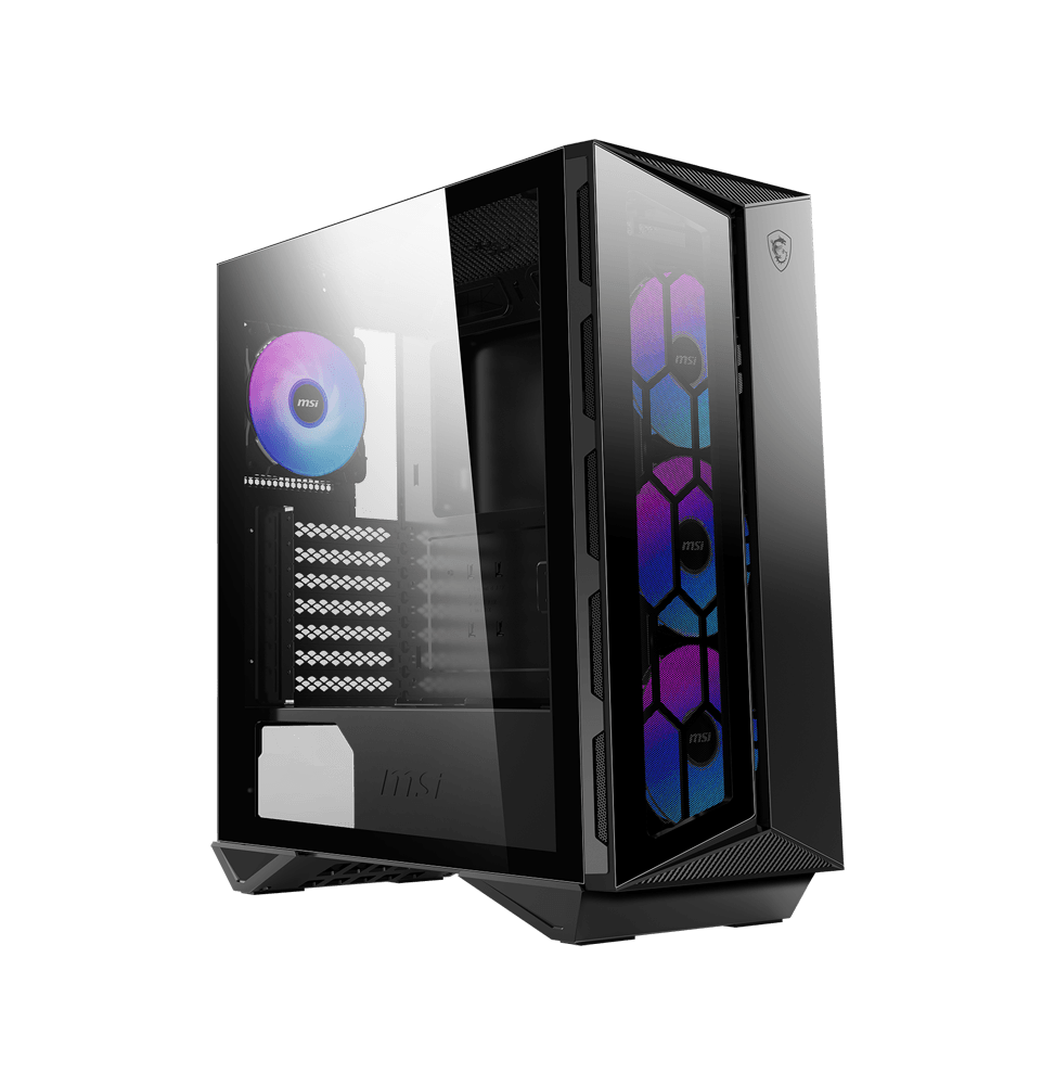 Boîtier PC Gaming MSI MPG GUNGNIR 110R 215x430x450mm 6 ventilateurs (306-7G10R21-W57) – Image 5