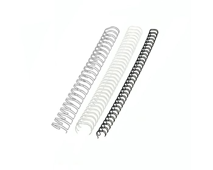 Boite de 100 baguettes spirales métalliques Renz 8 mm 2:1 - 5/16" Coloris au choix – Image 2
