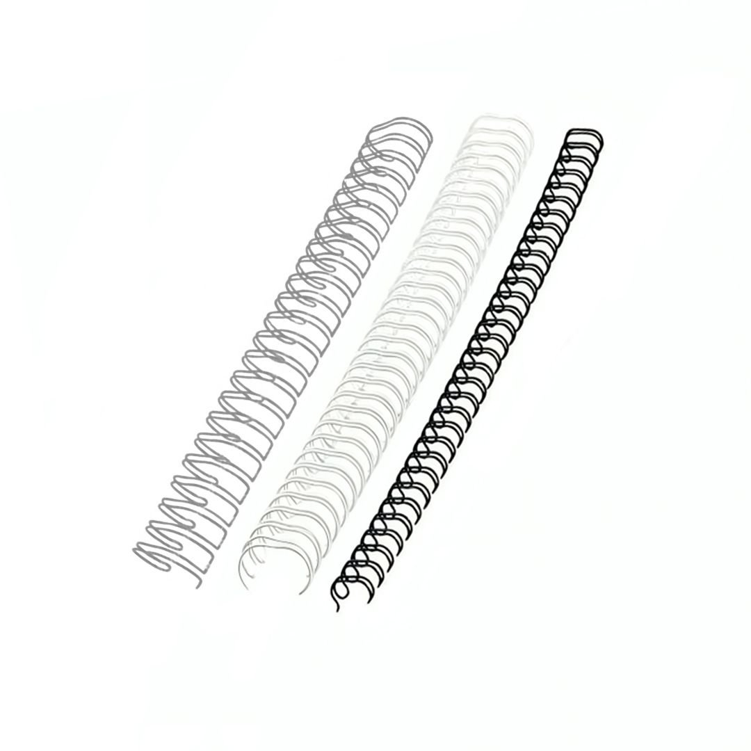 Boite de 100 baguettes spirales métalliques Renz 6,9 mm 2.1 - 1/4" coloris au choix – Image 2