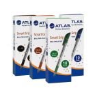 Boite de 10 stylos à Bille Atlas Smart Grip à pointe medium 0.1 mm coloris au choix (BP200M) – Image 8