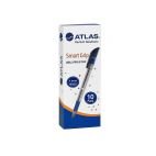 Boite de 10 stylos à Bille Atlas Smart Grip à pointe medium 0.1 mm coloris au choix (BP200M) – Image 7