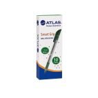Boite de 10 stylos à Bille Atlas Smart Grip à pointe medium 0.1 mm coloris au choix (BP200M) – Image 5