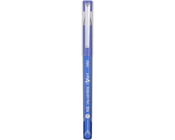 Boite de 12 stylos à bille Deli-EQ14 UPAL Pointe de 0.7 mm coloris au choix – Image 6