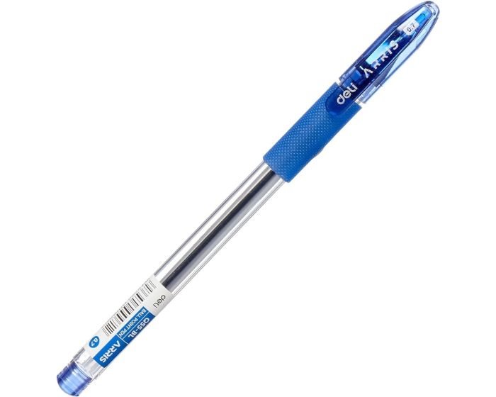 Boite de 12 stylos à bille Deli-EQ55 Arris Pointe de 0.7 mm coloris au choix – Image 4