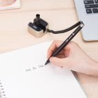 BOITE DE 24 STYLOS SUR SOCLE DELI-E6797 pointe ogive : 0,7 mm Noir – Image 5