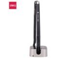 BOITE DE 24 STYLOS SUR SOCLE DELI-E6797 pointe ogive : 0,7 mm Noir – Image 3