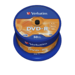 Boite de 50 DVD-R 16x Verbatim 4,7GB 120min