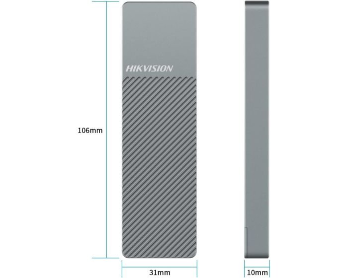 Boitier externe Hikvision M.2 SSD NVME SATA en Aluminium USB C 3.2 10 Gbit/s  (HS-HUB-MDC1) – Image 2