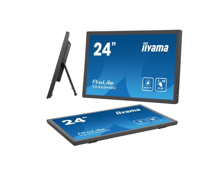 Borne / Ecran Tactile multi-touch 24" 1920x1080 IIyama ProLite T2455MSC-B1 – Image 2