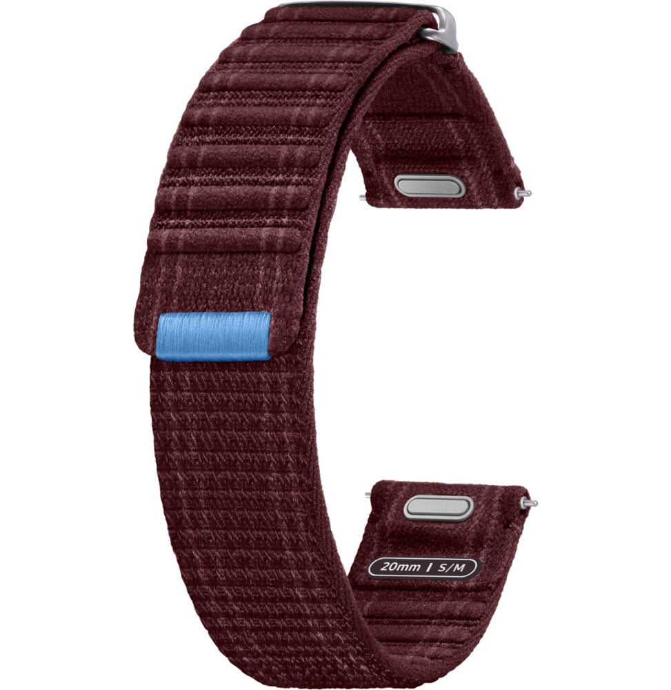 Bracelet tissu Samsung pour Galaxy Watch 7 (S/M) Wine - ET-SVL30SEEGWW – Image 5