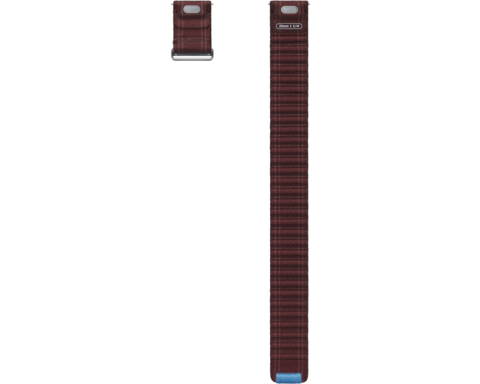 Bracelet tissu Samsung pour Galaxy Watch 7 (S/M) Wine - ET-SVL30SEEGWW – Image 3