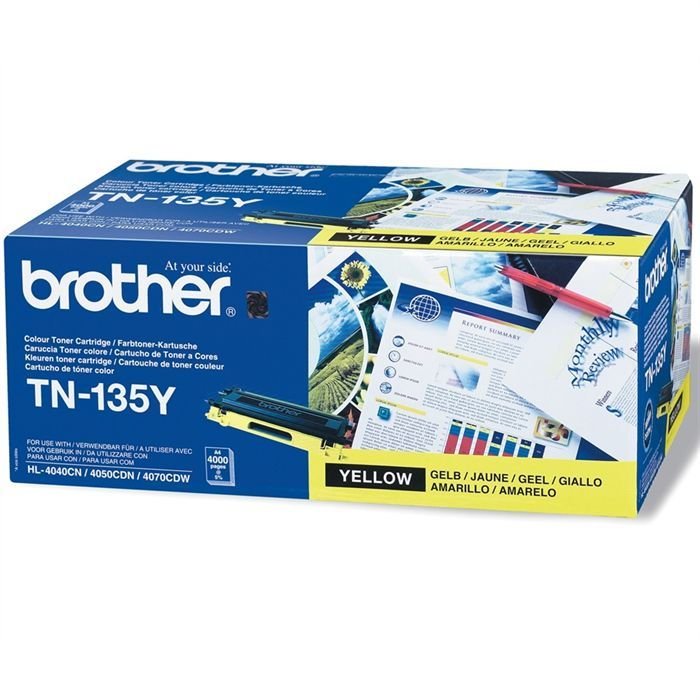 brother-tn-135y.jpg Toner Brother Jaune TN-135Y – Image 1