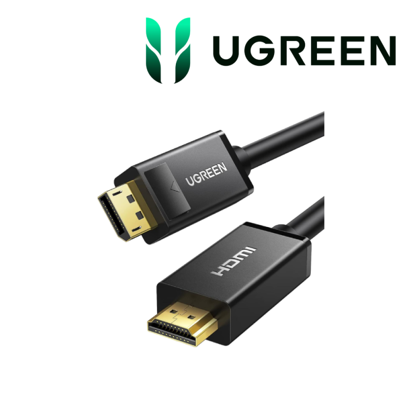 Câble Ugreen Displayport Male vers HDMI Male - 1,5 mètre (10239) – Image 3