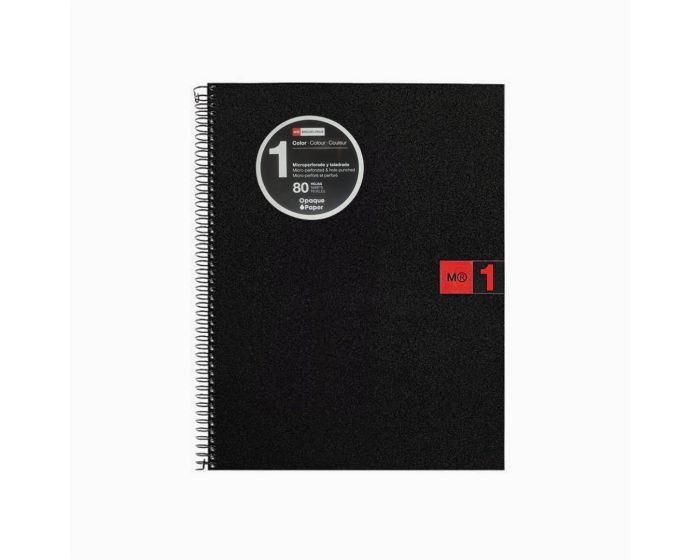 Cahier Spirale Bloc-note Miquelrius M®1 A4 - 80 feuilles - Papier Opaque 70g/m² – Image 4