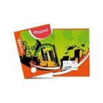 Lot de 10 cahiers MAPED 384 pages 17 x 22 cm 72g/m²