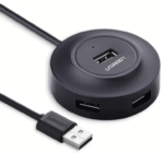 Adaptateur Hub USB 2.0 Ugreen 4 Ports - 1M (20277)