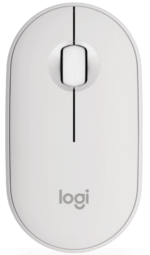 Souris sans fil Bluetooth Logitech Pebble 2 M350s Blanc (910-007013) – Image 5