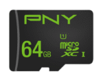 CARTE MÉMOIRE PNY MICROSDHC 64GO 50MB/s AVEC ADAPTATEUR – Image 5