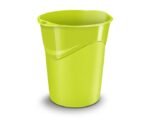 Corbeille à papier CEP Gloss 280 G - 14 litres Vert Anis