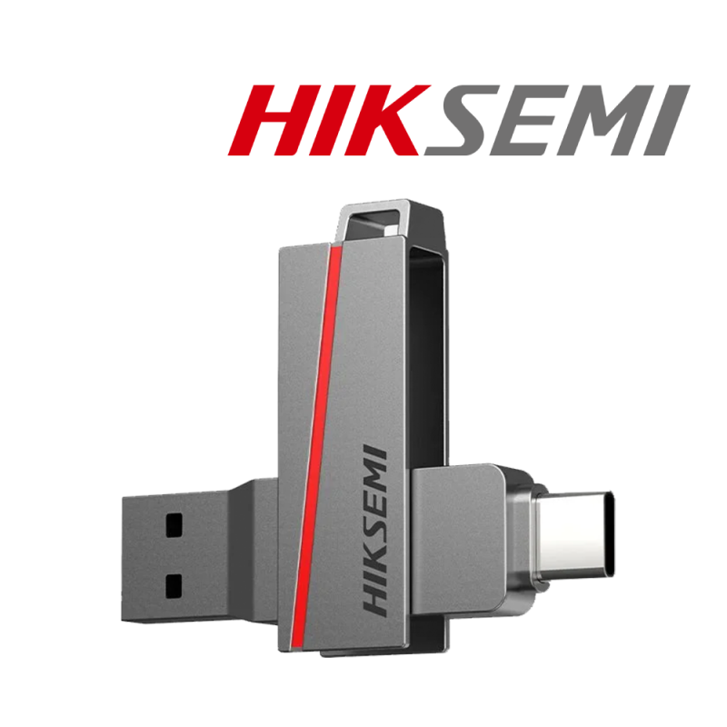 Clé USB double connectique Hiksemi E307C 128Go USB 3.2 Type-C (HSM-USB-E307C-128G-U) – Image 6